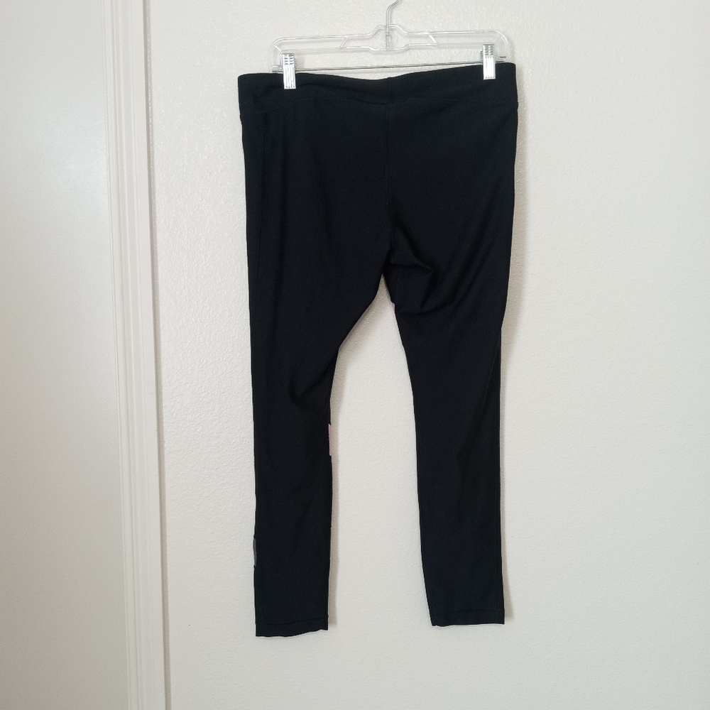 Under Armour Compression Athletic Colorblock Black Heatgear Leggings XL - Picture 2 of 6